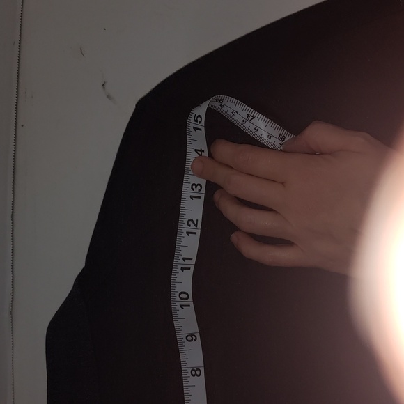 INC  Military Jacket with  Botton Detail Black Gray Size Small - Picture 8 of 8